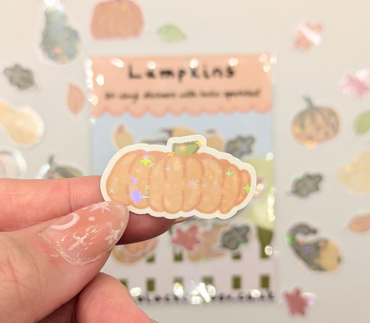Lumpkins Vinyl Sticker pack- Pumpkin stickers, Autumn stickers, Fall stickers, Halloween stickers, Harvest Stickers