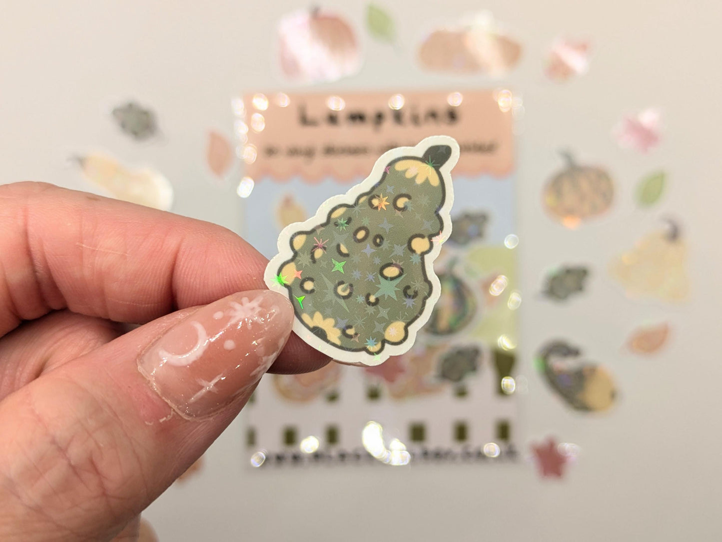 Lumpkins Vinyl Sticker pack- Pumpkin stickers, Autumn stickers, Fall stickers, Halloween stickers, Harvest Stickers