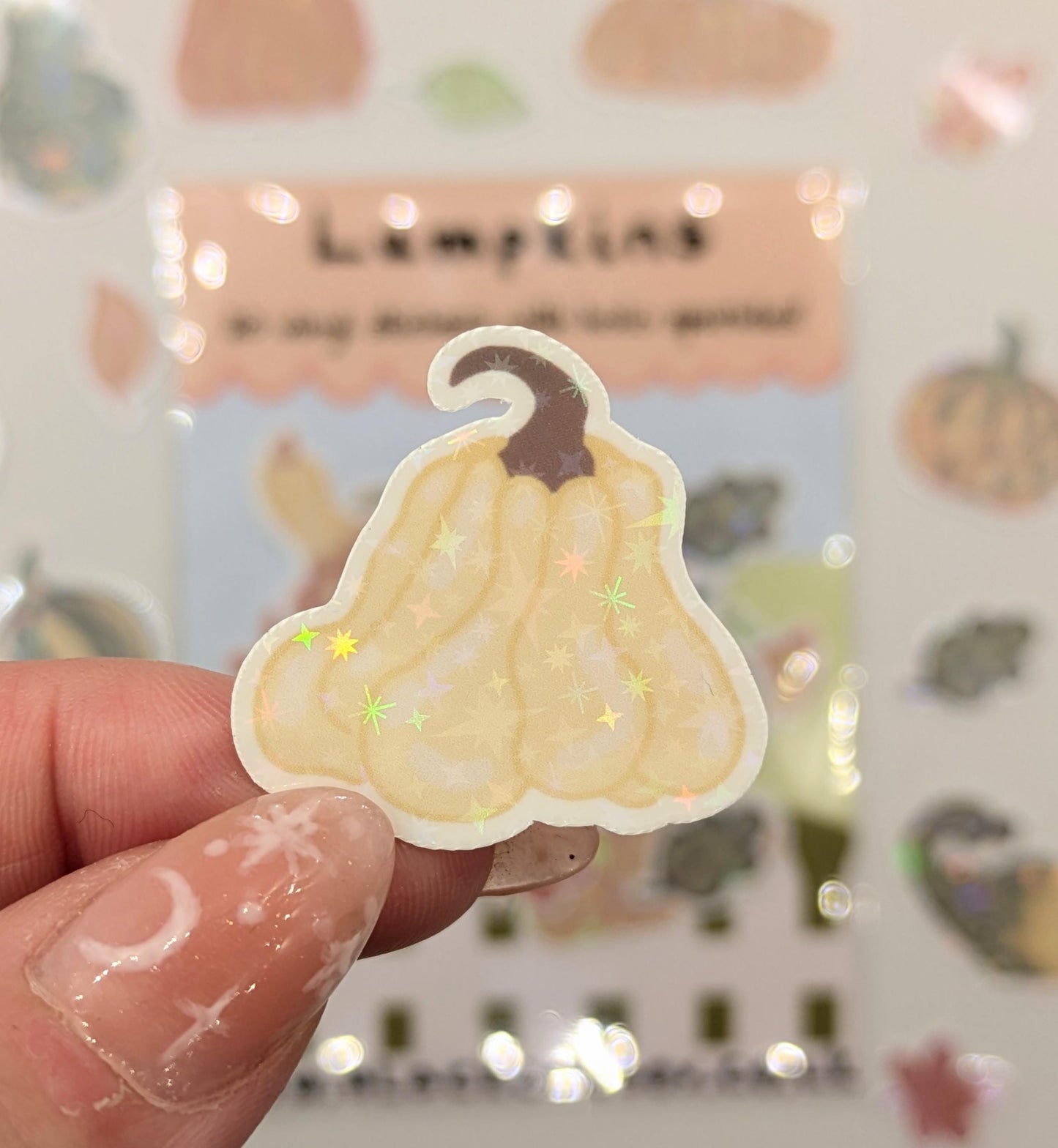 Lumpkins Vinyl Sticker pack- Pumpkin stickers, Autumn stickers, Fall stickers, Halloween stickers, Harvest Stickers