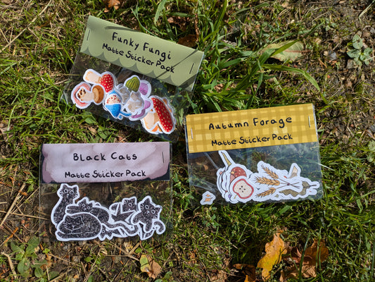 Halloween Sticker Packs
