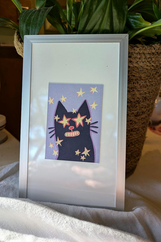 Kawaii Cat Magnet- Cute Cat Magnet, Cat Lover Gift, Fridge Magnet, Collectable Magnets