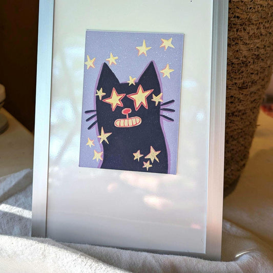 Kawaii Cat Magnet- Cute Cat Magnet, Cat Lover Gift, Fridge Magnet, Collectable Magnets